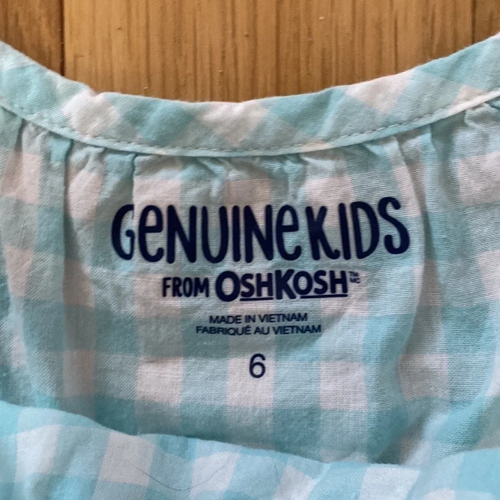 Genuine Kids Gingham Tank 6